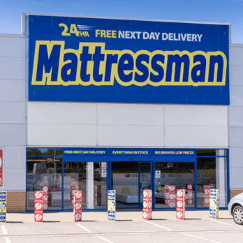 The Mattressman Stevenage store front